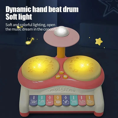 Baby Beats l Svingende begyndelse – Tromme- og keyboardsæt til børn l Vanero