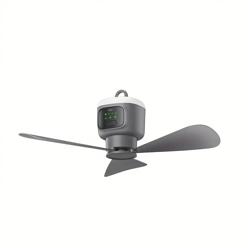 Loftventilator Med LED-Lys Og Fjernbetjening | ABS Loftventilator Med Justerbare Hastigheder | Indendørs Brug | Vanero