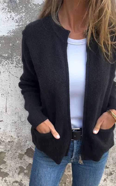 Regina l Hyggelig zip cardigan l Vanero