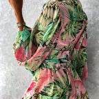 Dame Jumpsuit Polyester | Afslappet Pasform Jumpsuit | Let Sommerstil til Fritids- og Feriebrug | Vanero