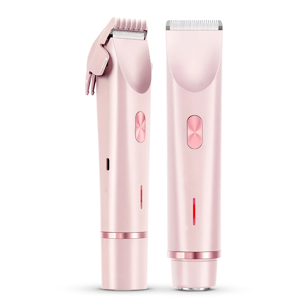 2-i-1 Krops- & Ansigtstrimmer | Keramik & Rustfrit Stålblade | IPX7 Genopladelig USB-C Grooming-Trimmer | Vanero