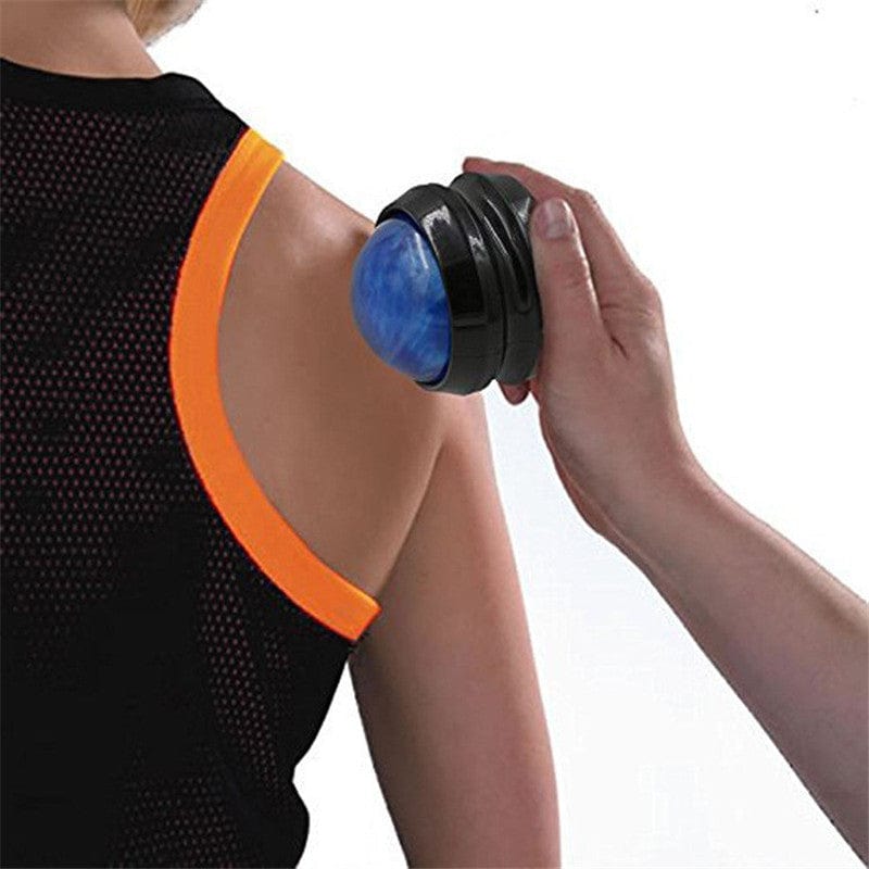 Lille Massagebold | Plast & Olieresistent Overflade | Ca. 6,5 cm Bold Til Manuel Trykmassage Af Fødder, Ryg & Skuldre | Vanero
