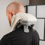 Trådløs Nakke- & Skuldermassager | 6 Roterende Knuder & Grafenvarme | Genopladeligt Design Med 2 Hastigheder | Vanero