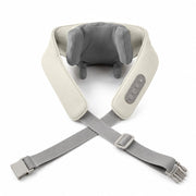 Trådløs Nakke- & Skuldermassager | 6 Roterende Knuder & Grafenvarme | Genopladeligt Design Med 2 Hastigheder | Vanero