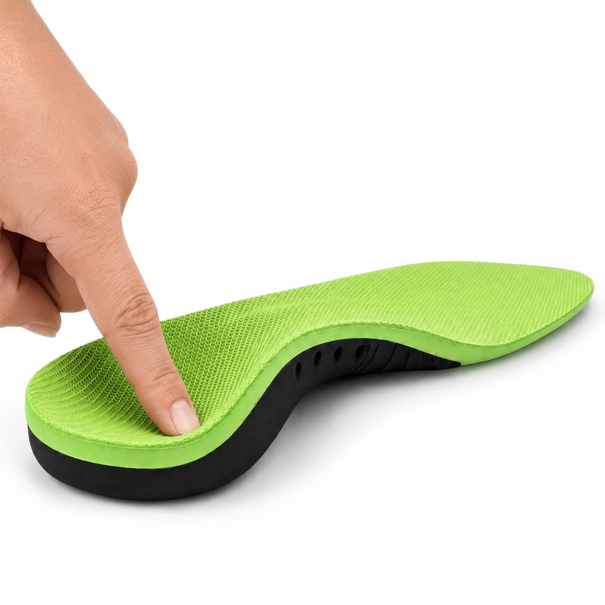 Memory Foam Skoindlæg | Nylon & U-Formet Hælområde | Tilpasselige Polstrede Fuldsoles-Indlæg Til Hverdagssko | Vanero