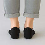 Sorte Ankelstrømper 10-Pak | 80% Bomuld Med Polyester & Elastan | Lavskårne Unisex-Strømper I Størrelse 38–41 | Vanero