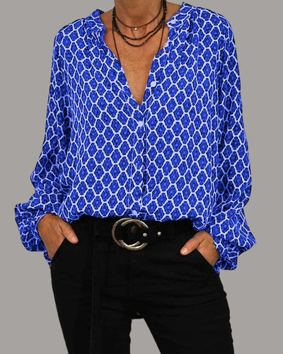 Carice l Bluse med lange ærmer l Vanero