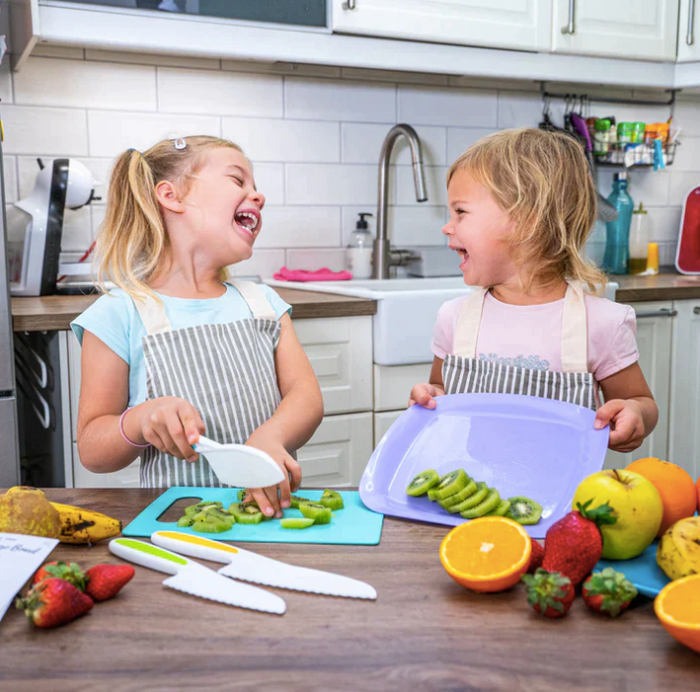4-i-1 Legekøkken Til Børn | Blender, Mixer, Brødrister & Ovn Legesæt | Kreativ Rolleleg | Vanero