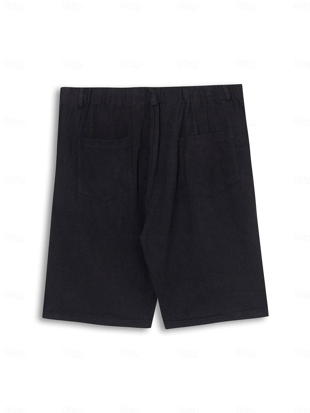 Herreshorts I Hør- Og Bomuldsblanding | Regular Fit Sommershorts Til Hverdagsbrug | Vanero