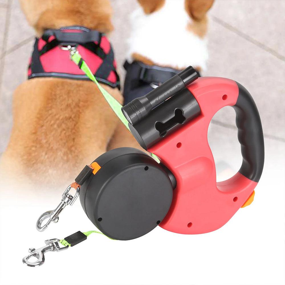 DualDog | 360° roterende Dobbelt hundesnor | Vanero