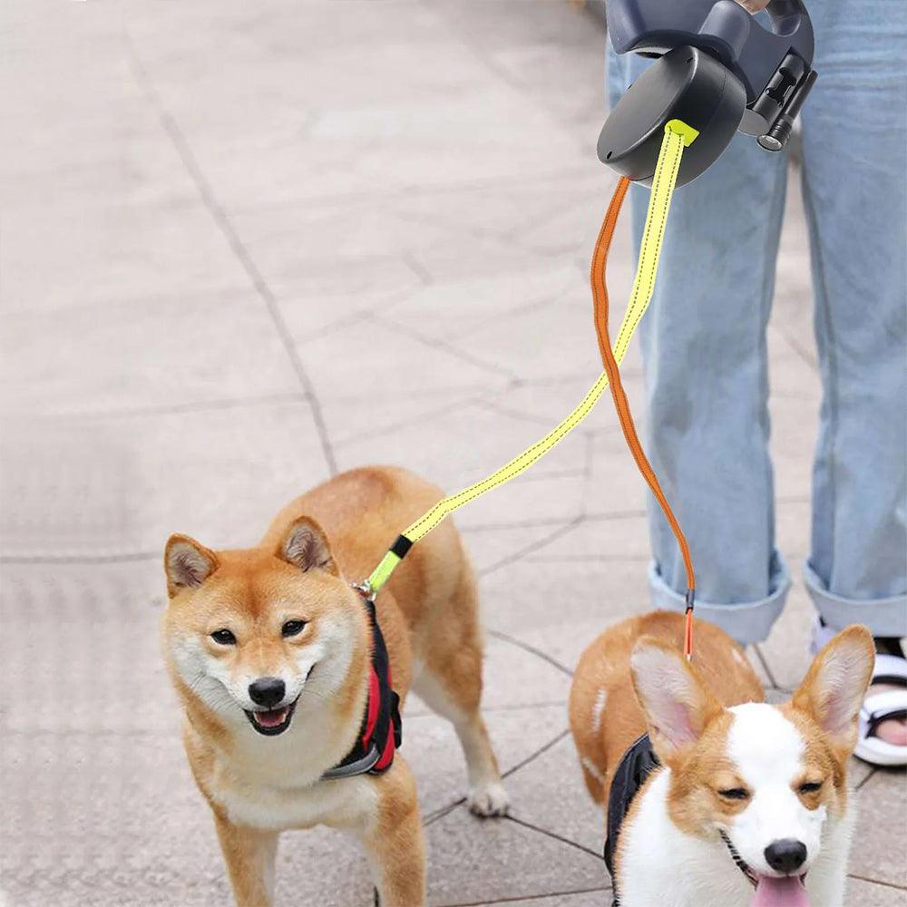 DualDog | 360° roterende Dobbelt hundesnor | Vanero