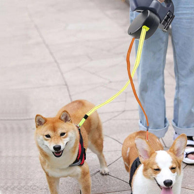 DualDog | 360° roterende Dobbelt hundesnor | Vanero