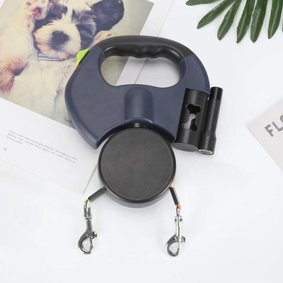 DualDog | 360° roterende Dobbelt hundesnor | Vanero