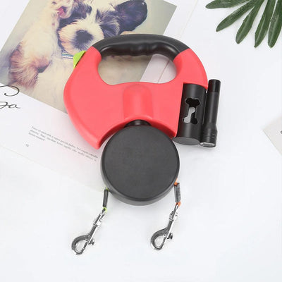 DualDog | 360° roterende Dobbelt hundesnor | Vanero