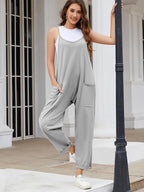 Jumpsuit med Elastisk Talje | Afslappet Pasform i Let Konstruktion | Hverdagsbrug & Fritid | Vanero