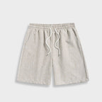 Herre Sommersæt I Bomuld Og Hør | Regular Fit Kortærmet Skjorte Og Shorts | Sommerbrug | Vanero