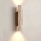LED Væglampe I Træ Og Metal | Vægmonteret Indendørs Belysning | Fås I Flere Størrelser | Vanero