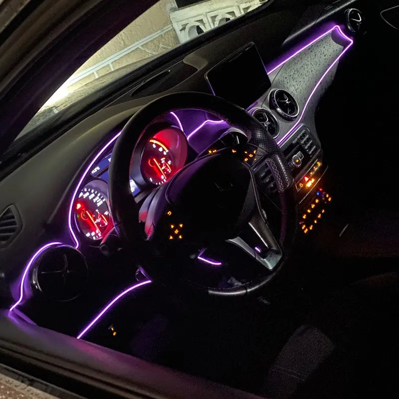Justerbar LED-Lysstrimmel | Fleksibel RGB Dekorationsbelysning | Afkortelig Lysstrimmel | Vanero