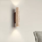 LED Væglampe I Træ Og Metal | Vægmonteret Indendørs Belysning | Fås I Flere Størrelser | Vanero