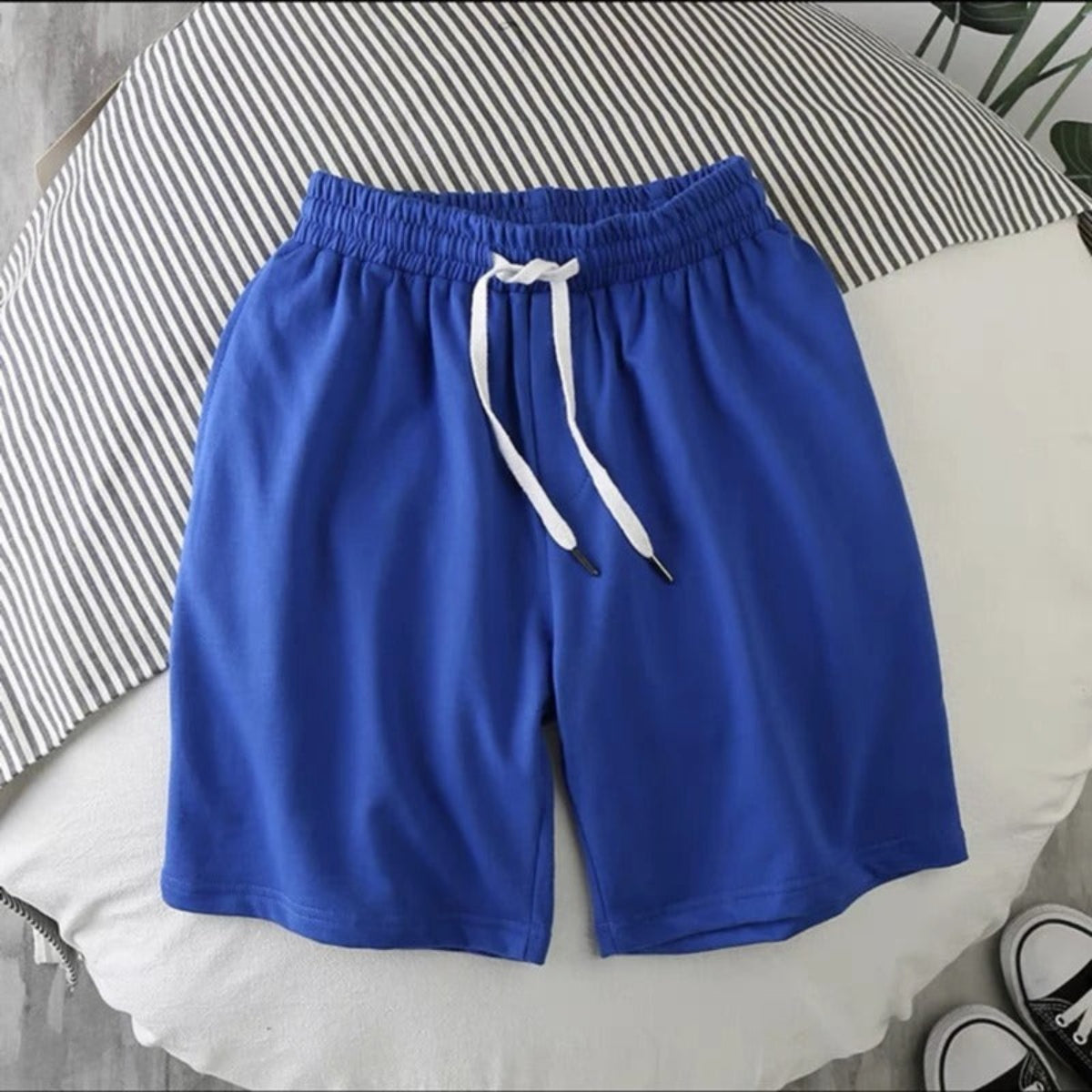Herreshorts | Afslappet Pasform Shorts med Elastisk Talje | Til Sport, Hverdagsbrug & Fritidsaktiviteter | Vanero