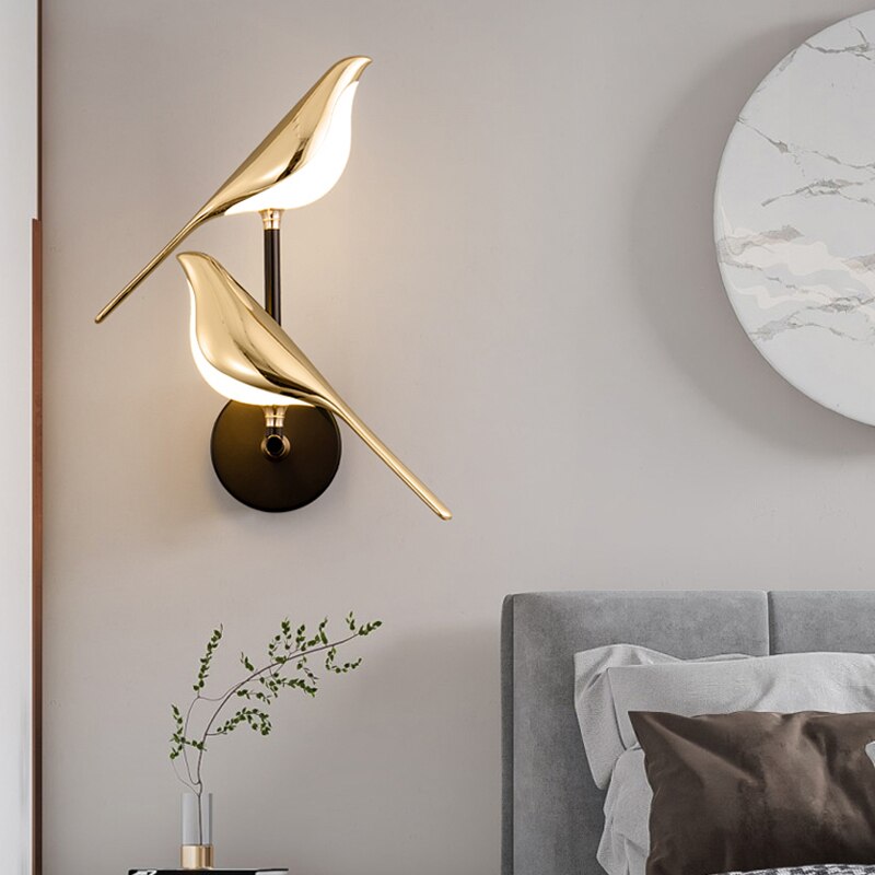 Birdlampe | Moderne Væglampe i form af Fugle | Vanero