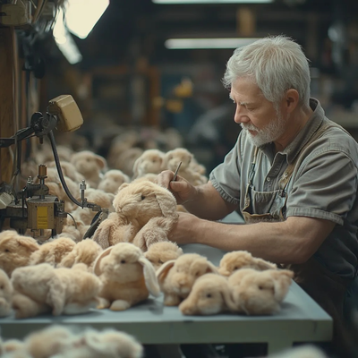 BunBun | Interaktiv Plush Gående KaninInteraktiv Plush Gående Kanin l Vanero