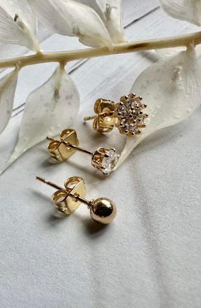 Mix Box med 6 Øreringe | Ivy 18k Forgyldt | Vanero