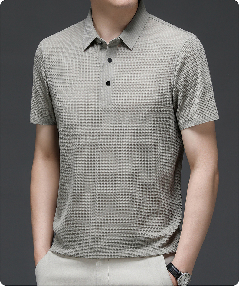 Herre Polo Shirt Bomuldsblanding Konstruktion | Polo Shirt med Knapkrave | Til Hverdagsbrug, Fritid & Afslappede Aktiviteter | Vanero