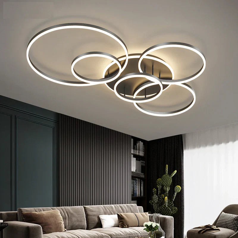 Moderne l Sort Loftslampe l Vanero