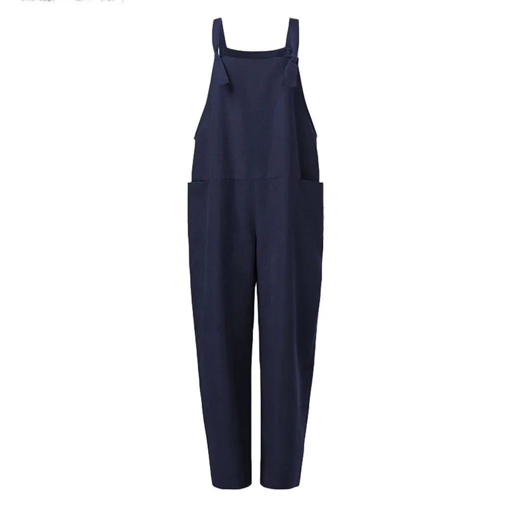 Overalls Jumpsuit Lavet Af Løst Bundet Bomuld Og Hør | Let & Åndbar Til Hverdag | Vanero