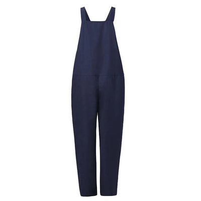 Overalls Jumpsuit Lavet Af Løst Bundet Bomuld Og Hør | Let & Åndbar Til Hverdag | Vanero