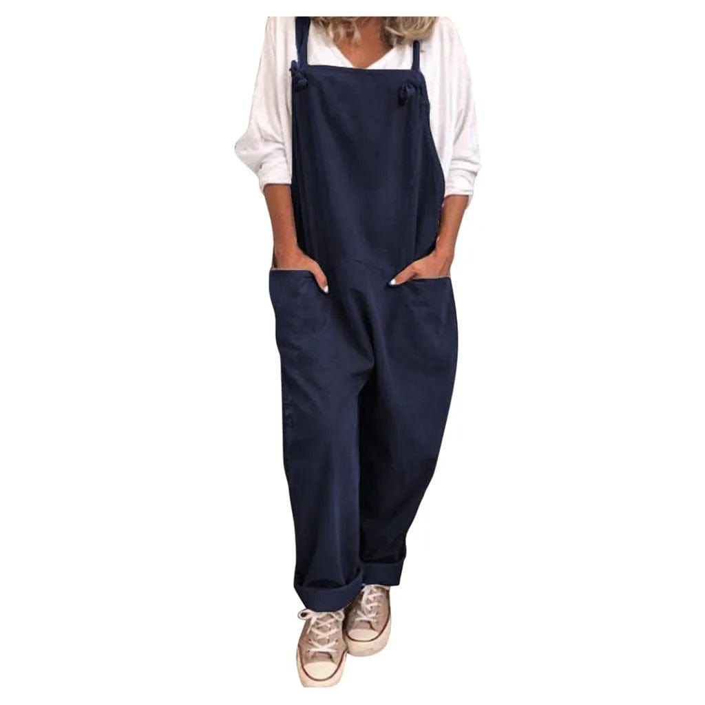 Overalls Jumpsuit Lavet Af Løst Bundet Bomuld Og Hør | Let & Åndbar Til Hverdag | Vanero