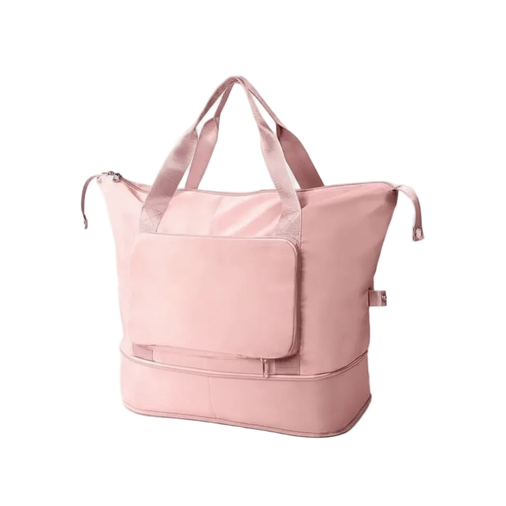 Sammenfoldelig Rejsetaske | Udvidelig Bund & Flere Lommer | Carry-On Taske Med Bagagerem Til Rejser & Hverdagsbrug | Vanero