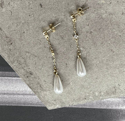 Øreringe | Mischa 18K Forgyldt Sterling Sølv | Vanero