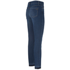 Dame Jeans Bomuld Polyester Elastan | Skinny Fit Højtaljede Jeans | Rå Ankelafslutning Til Hverdagsbrug | Vanero