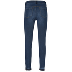 Dame Jeans Bomuld Polyester Elastan | Skinny Fit Højtaljede Jeans | Rå Ankelafslutning Til Hverdagsbrug | Vanero