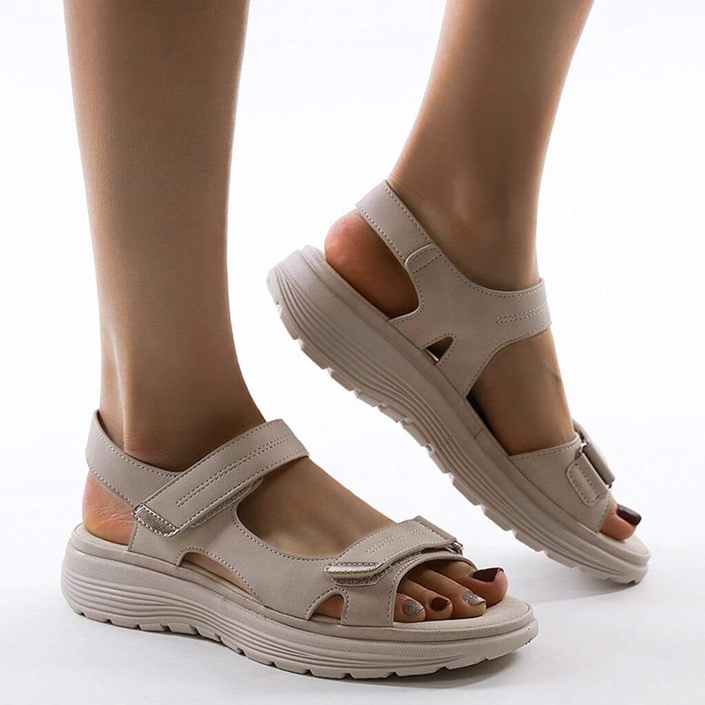 Gitte | Komfortable Justerbare Sandaler l Vanero