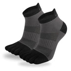Barfodssokker Med Separate Tårum | Mesh & Elastisk Fiberblanding | Strækbare Unisex Tåstrømper Til Hverdagsbrug | Vanero
