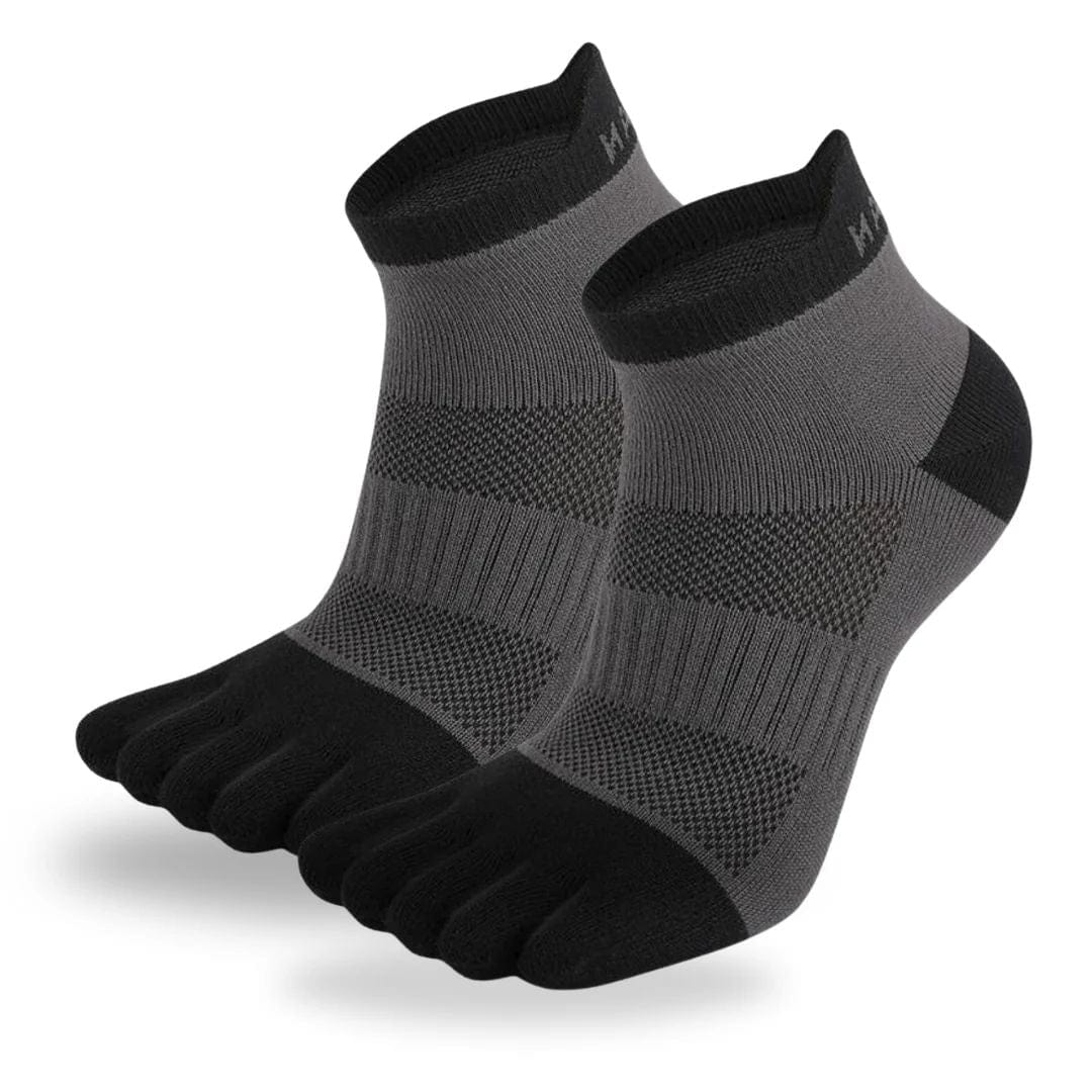 Barfodssokker Med Separate Tårum | Mesh & Elastisk Fiberblanding | Strækbare Unisex Tåstrømper Til Hverdagsbrug | Vanero