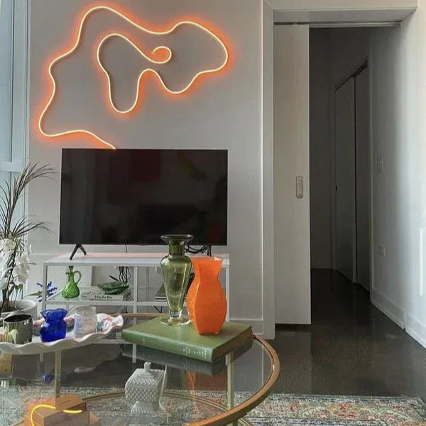 EcoGlow | Fleksibel LED Lysstribe - Skab Stemningsfuld Belysning i Dit Hjem | Vanero