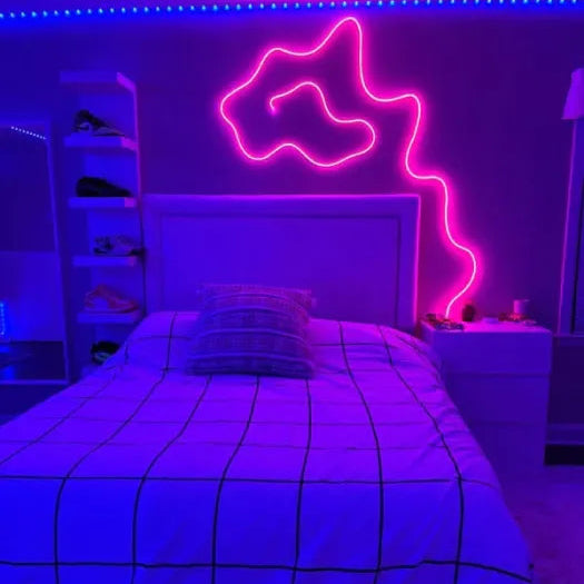 EcoGlow | Fleksibel LED Lysstribe - Skab Stemningsfuld Belysning i Dit Hjem | Vanero