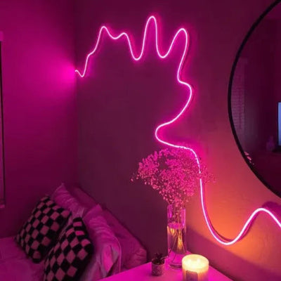 EcoGlow | Fleksibel LED Lysstribe - Skab Stemningsfuld Belysning i Dit Hjem | Vanero