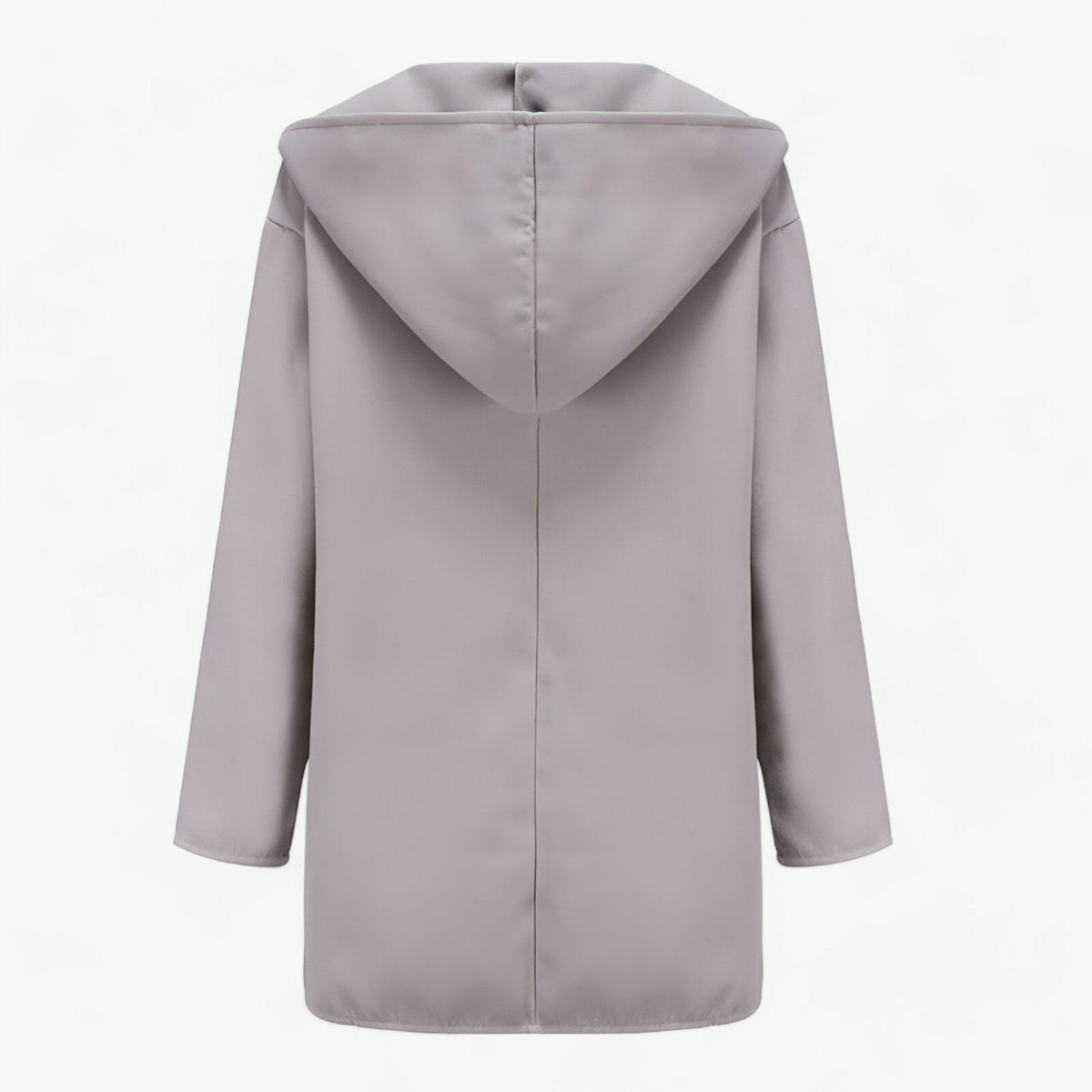 Dame Trenchcoat i Uldblanding | Langt Snit & Struktureret Pasform | Overtøj Til Business & Casual Vinterbrug | Vanero