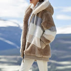 Dame Jakke Polyester | Regular Fit Langærmet Jakke | Til Hverdagsbrug & Efterår-Vinter | Vanero