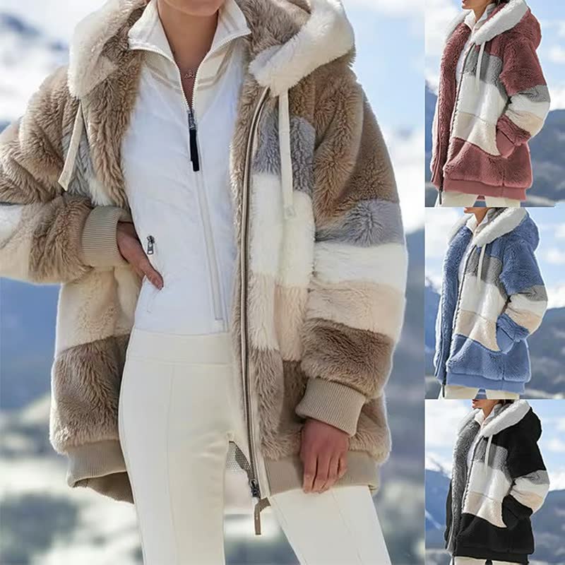 Dame Jakke Polyester | Regular Fit Langærmet Jakke | Til Hverdagsbrug & Efterår-Vinter | Vanero