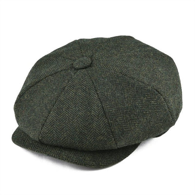 Klassisk Gatsby Sixpence Hat | Uldmix | Tidløs & Stilfuld | Vanero