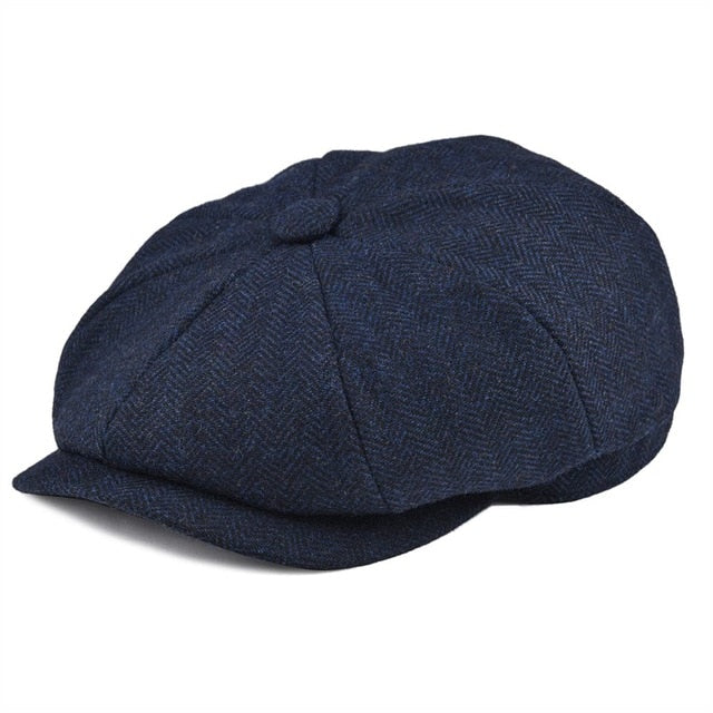 Klassisk Gatsby Sixpence Hat | Uldmix | Tidløs & Stilfuld | Vanero