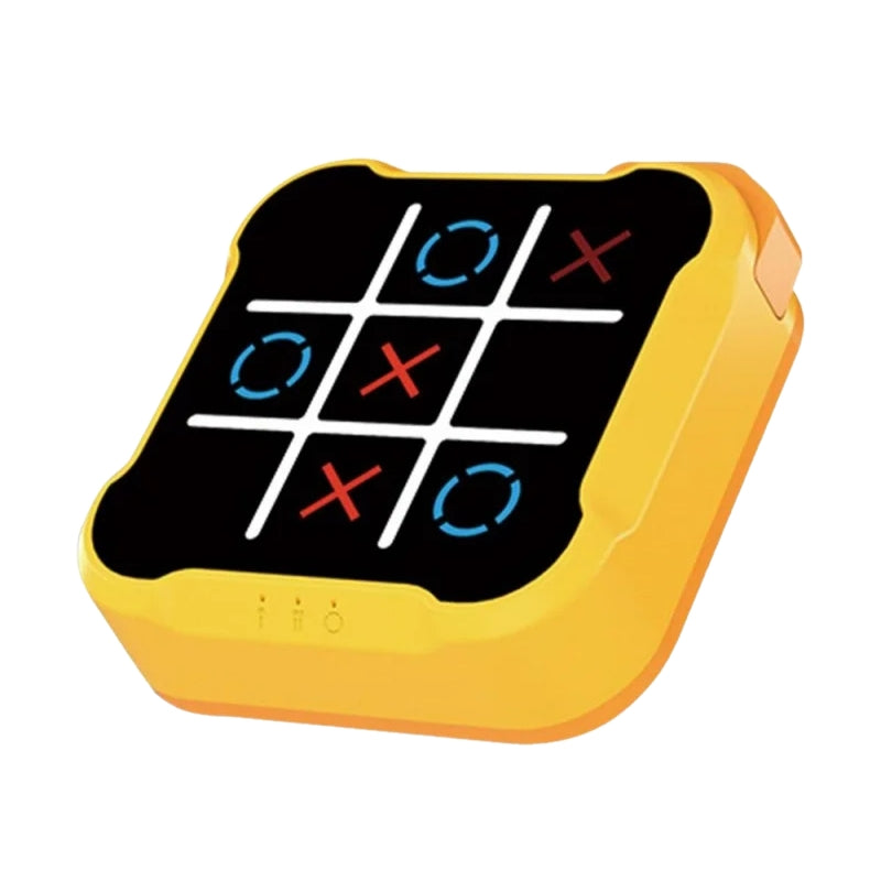 Elektronisk Tic Tac Toe Spil | Bærbart Hukommelses- & Strategispil | Børn & Voksne | Vanero