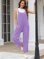 Jumpsuit med Elastisk Talje | Afslappet Pasform i Let Konstruktion | Hverdagsbrug & Fritid | Vanero
