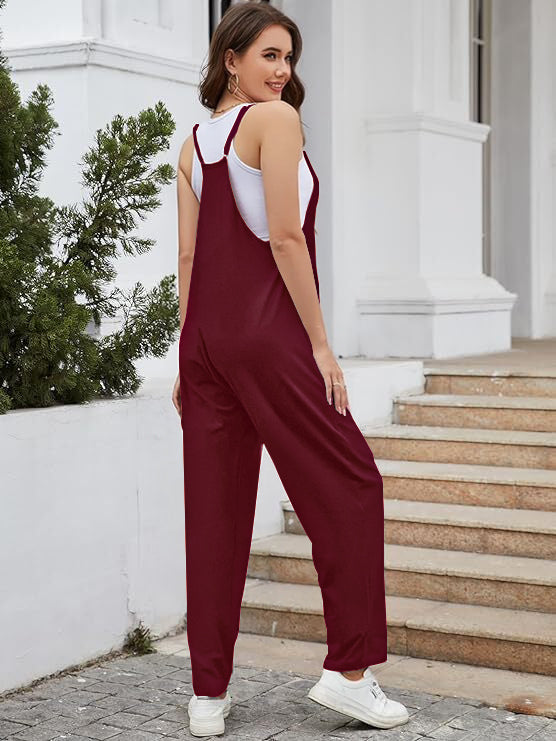 Jumpsuit med Elastisk Talje | Afslappet Pasform i Let Konstruktion | Hverdagsbrug & Fritid | Vanero